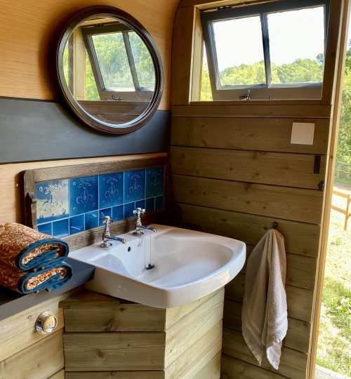 Washroom ~ Environmentally conscious holiday dorset